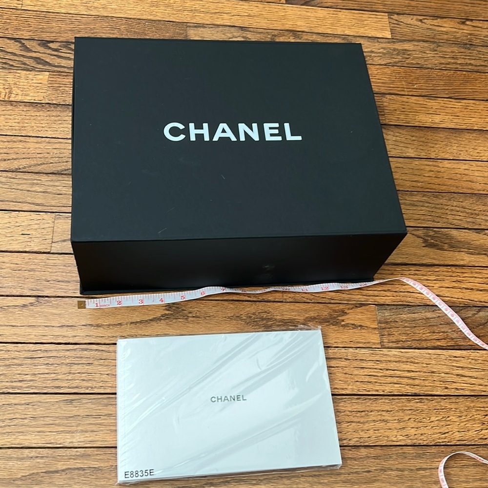 Authentic Chanel box for medium classic flap